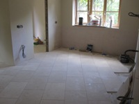 Kitchen floor