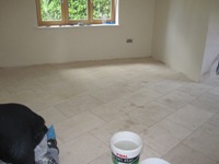 Dining room floor