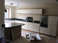 Cupboard doors on