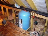 Solar store - not hot water just heat